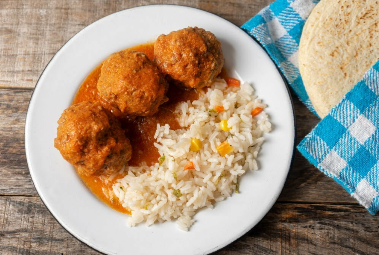 Meatball And Rice Recipe