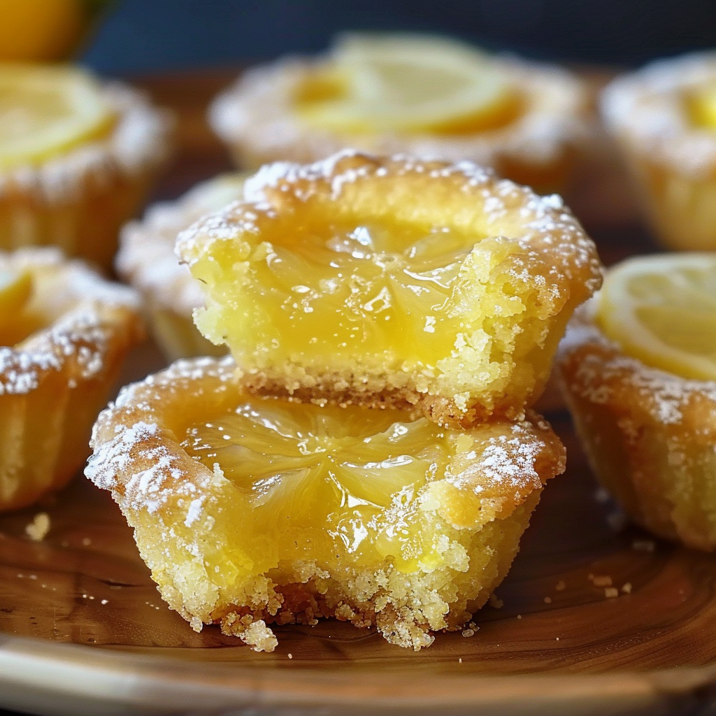 Lemon Bar Cookie Cups