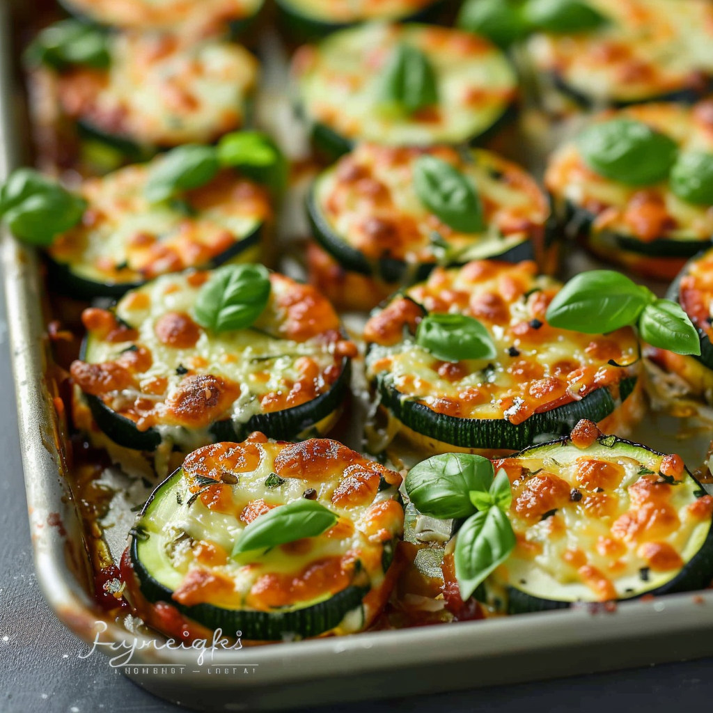 Zucchini Pizza Bites