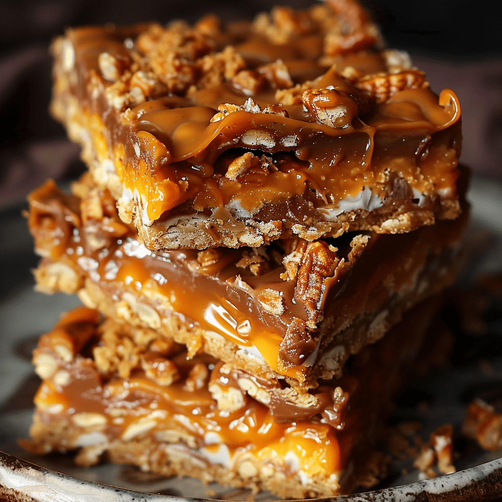 Butterfinger Caramel Crunch Bars