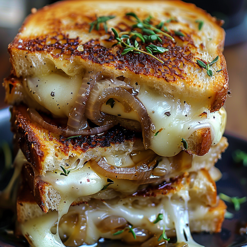 French Onion Grilled Cheese