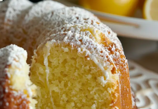 Italian Lemon Pound Cake