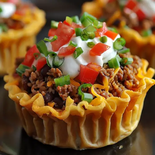 Taco Cupcakes