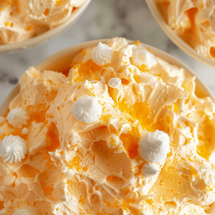 Orange Fluff Dessert 4111