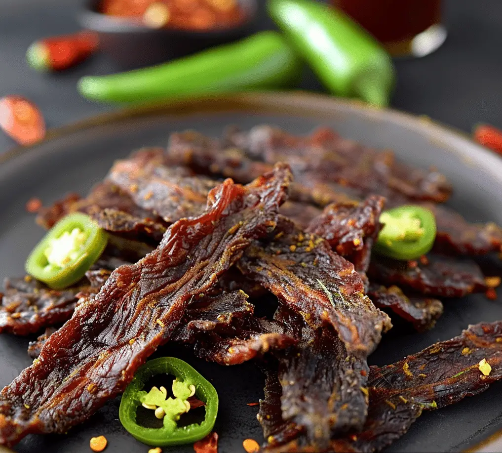 Dr. Pepper Jalapeno Beef Jerky