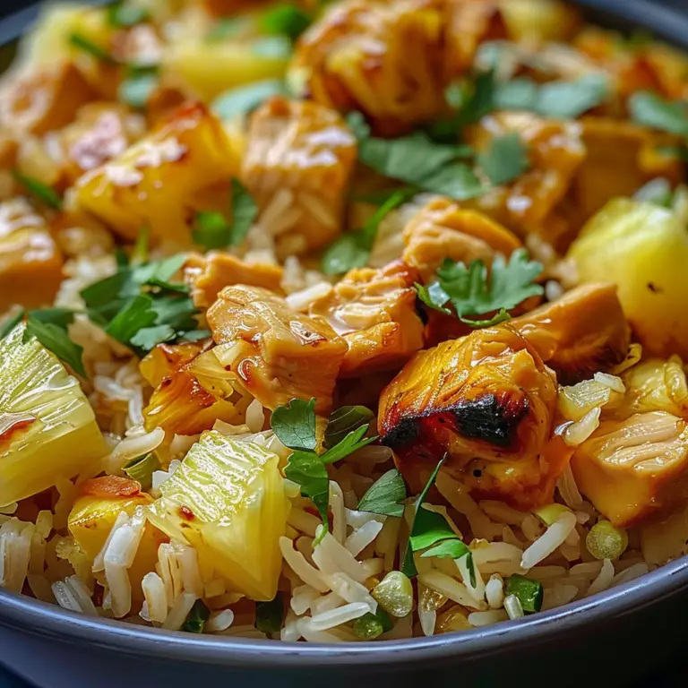 Pineapple Chicken and Rice