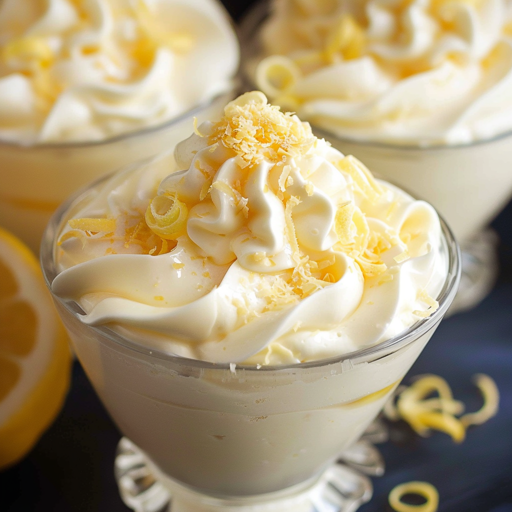 Lemon Cheesecake Mousse