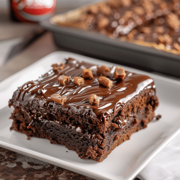 Dr. Pepper Texas Sheet Cake