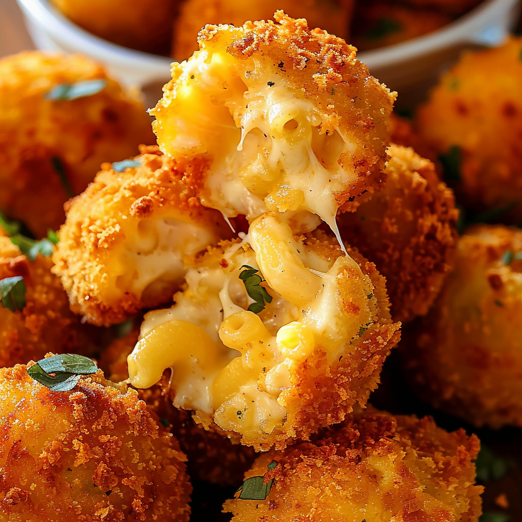 Fried Mac and Cheese Balls