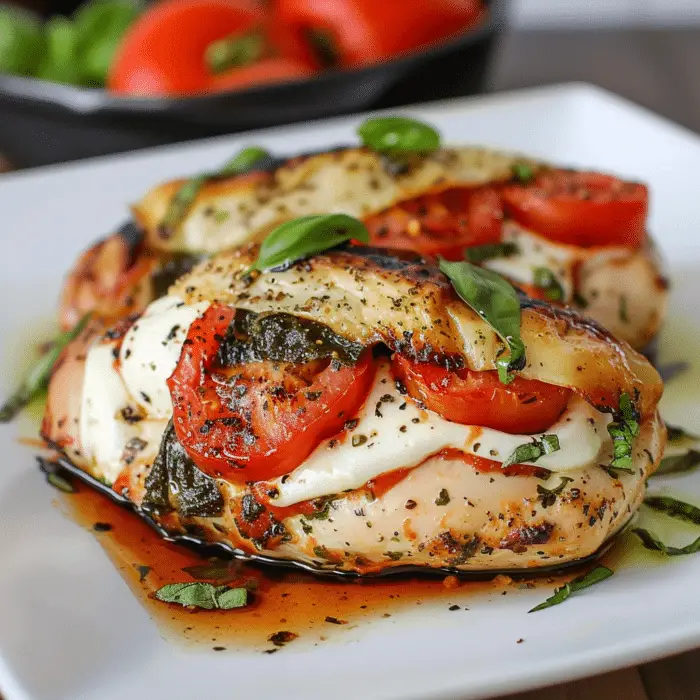 Caprese Stuffed Chicken