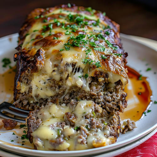 Philly Cheesesteak Meatloaf