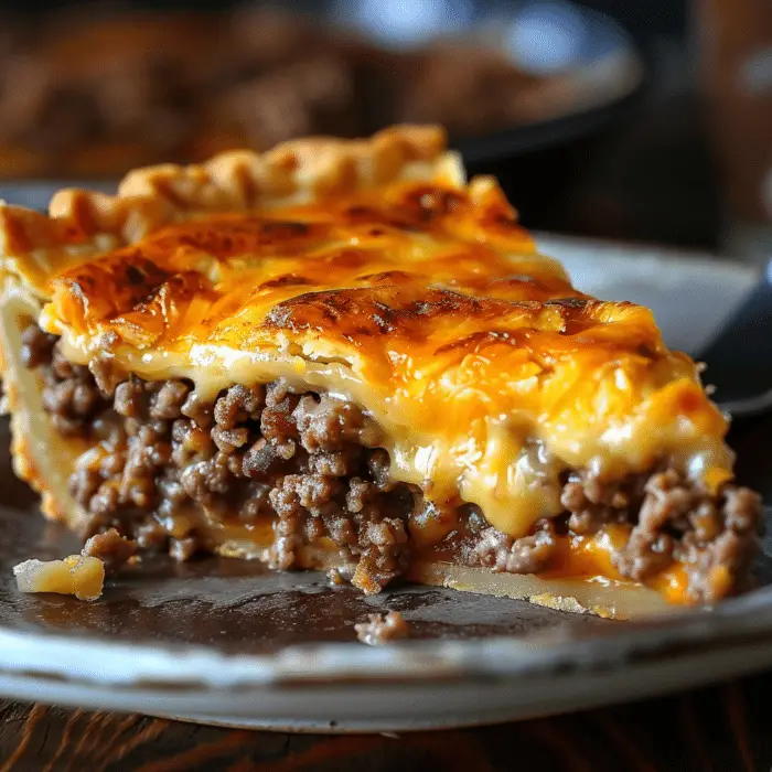 Cheeseburger Pie Recipe