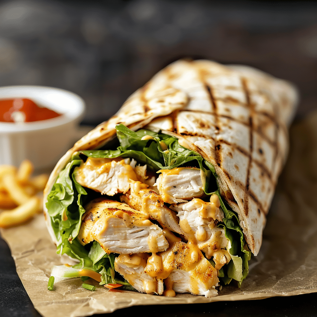 Chick Fil A Grilled Chicken Cool Wrap 3953