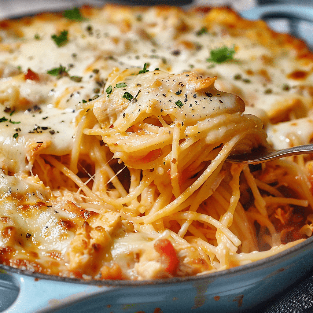 Chicken Spaghetti Casserole