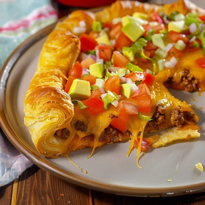 Pillsbury Crescent Roll Taco Bake