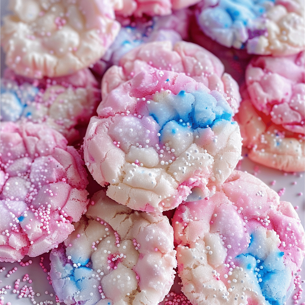 Cotton Candy Cookies Recipe