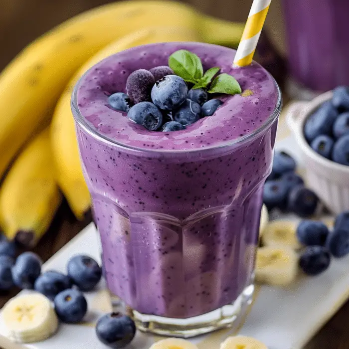 Easy Blueberry Banana Smoothie Recipe 17 10 700x700 