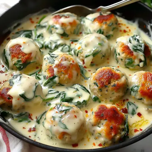 juicy Chicken Ricotta Meatballs