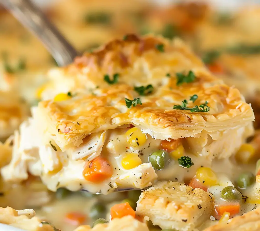 Chicken Pot Pie Casserole