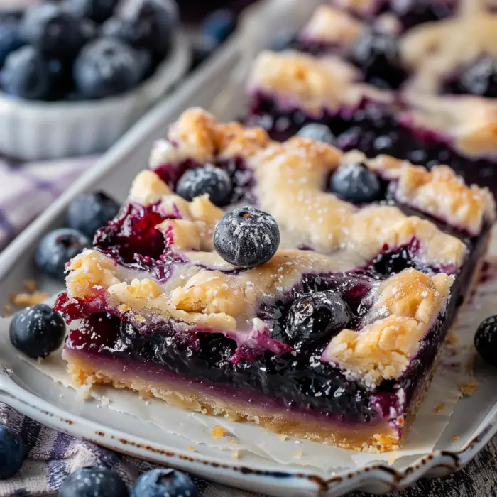 Blueberry Pie Bars