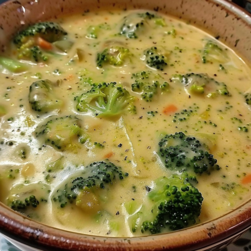 Broccoli Cheese Soup for the Crock Pot!!!