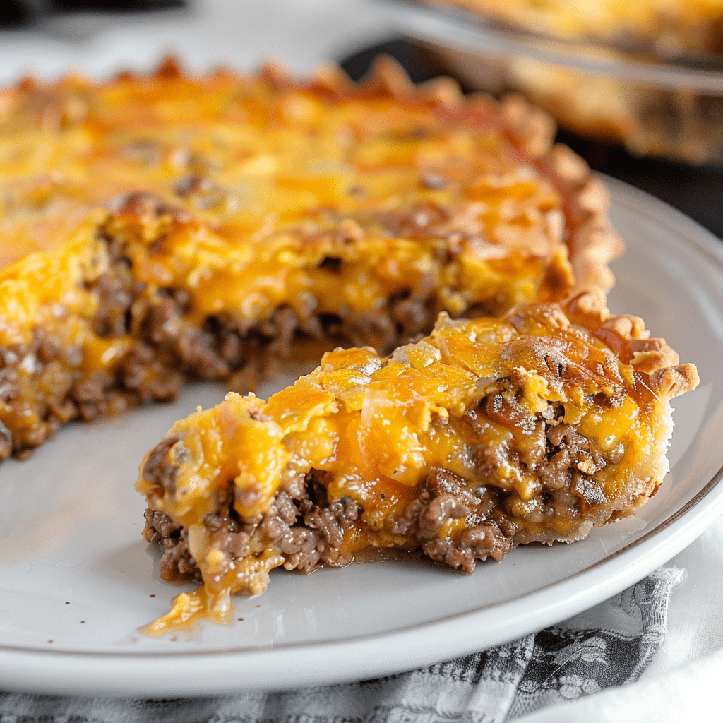 Cheeseburger Pie