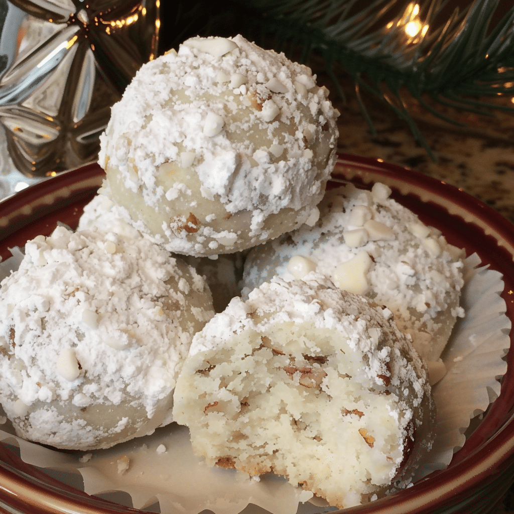 Buttery Pecan Snowball Cookies 5765