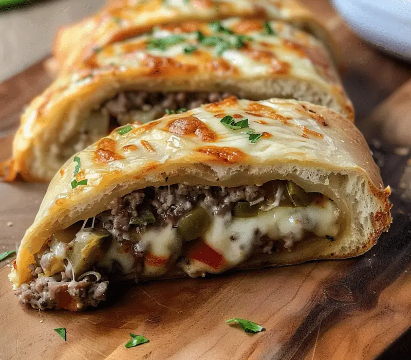 PHILLY CHEESESTEAK STROMBOLI