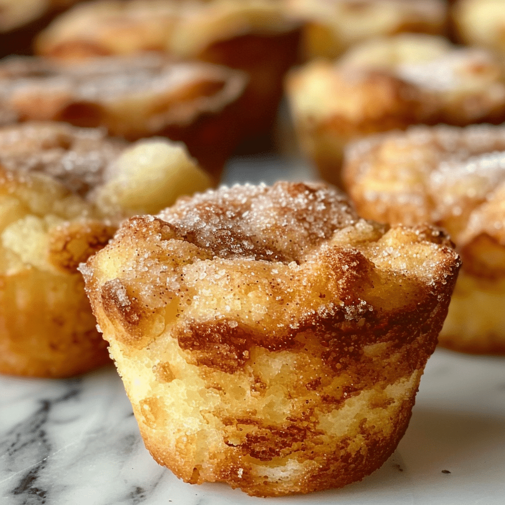 Cinnamon Sugar French Toast Muffins