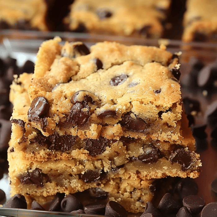 Lazy Chocolate Chip Cookie Bars