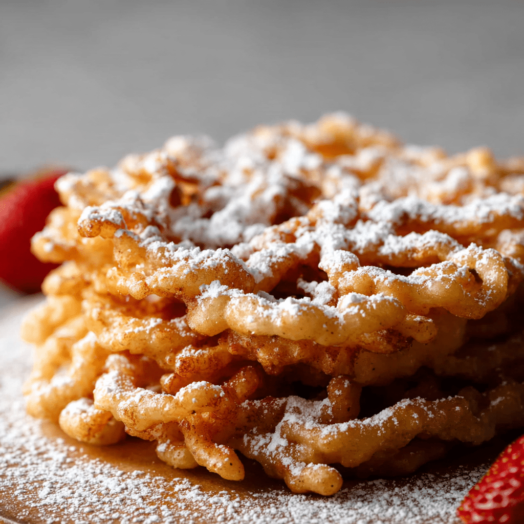 Homemade Funnel Cake