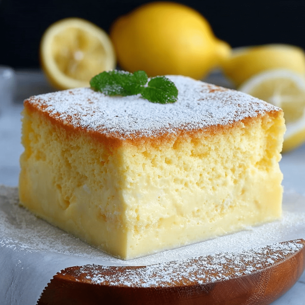 Lemon Custard Cake